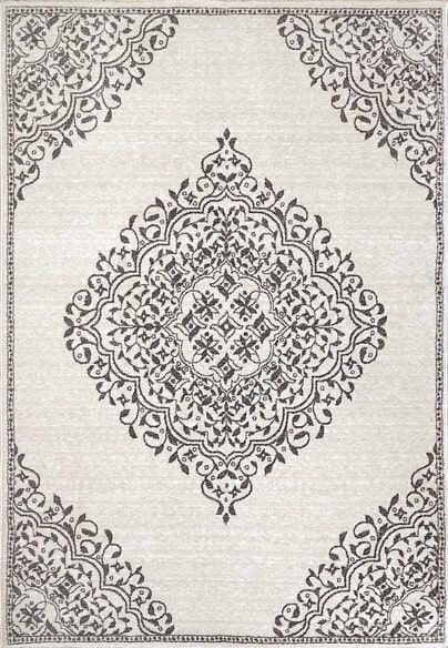 Dynamic Rugs HERA 3302-109 Ivory and Grey